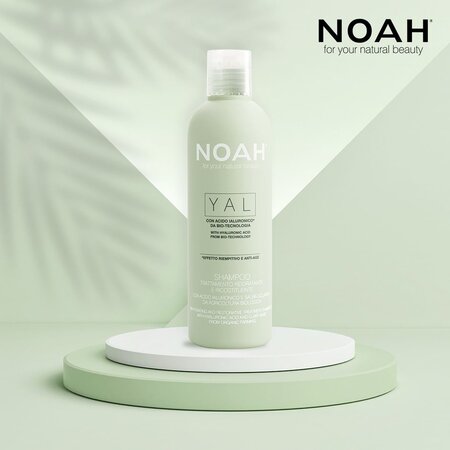 Sampon tratament cu Acid Hialuronic si efect regenerant hidratant Yal, 250 ml, Noah 551535