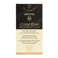 Vopsea pentru par My Color Elixir, Black, No 1.0, Apivita