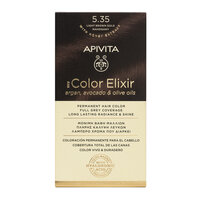 Vopsea pentru par My Color Elixir, nuanta 5.35, Apivita