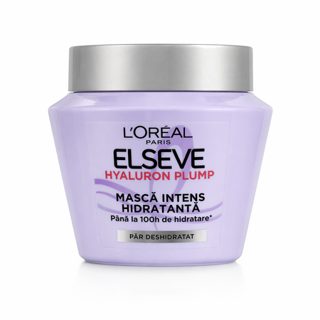 Masca intens hidratanta Hyaluron Plump, 300 ml, Elseve