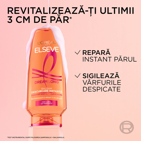 Balsam pentru par lung si degradat Dream Long, 200 ml, Elseve 757237