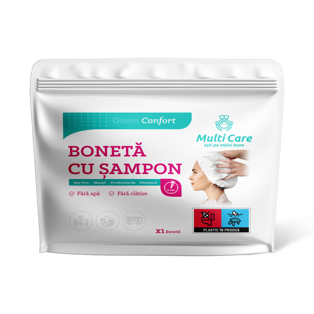 Boneta cu sampon Confort, Multi Care