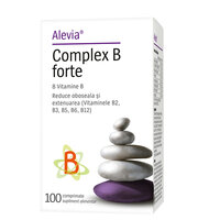 Complex B Forte, 100 comprimate, Alevia