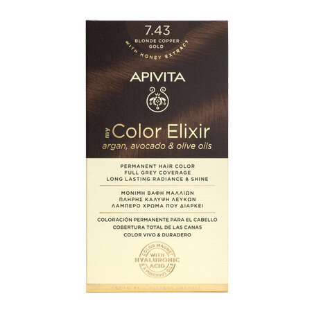 Vopsea pentru par My Color Elixir, nuanta 7.43