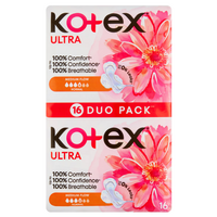 Tampoane absorbante, Ultra Normal, 16 bucati, Kotex