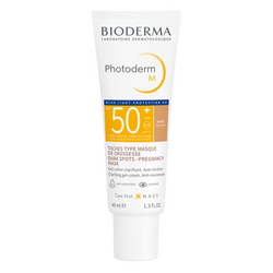 Gel crema colorant cu SPF 50+ Photoderm M, 40 ml, Golden, Bioderma