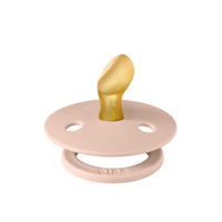 Suzeta cu tetina Anatomica Colour Latex, +0 luni, Blush, Bibs