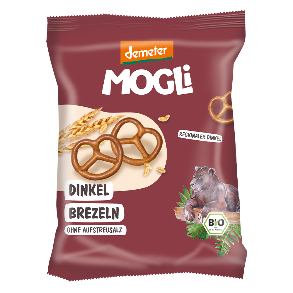 Covrigei Bio Brezeln, 50 g, Mogli