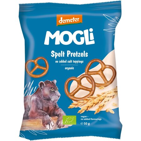 Covrigei Bio Brezeln, 50 g, Mogli