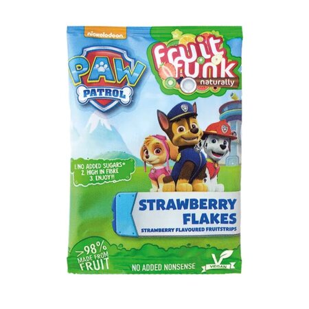 Fulgi din fructe cu capsuni Paw Patrol