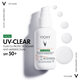 Fluid de protectie solara UV Clear, pentru ten gras cu tendinta acneica SPF 50 + Capital Soleil, 40 ml, Vichy 540782