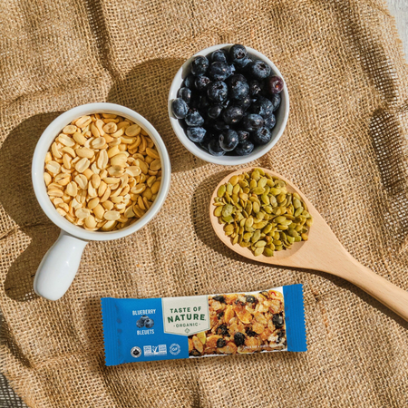 Baton bio cu afine Taste of Nature, 40 g, La Finestra sul Cielo 631448