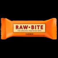 Baton cu caju fara gluten, 50 g, Rawbite