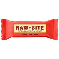 Baton Bio fara gluten din mar si scortisoara, 50 g, Rawbite