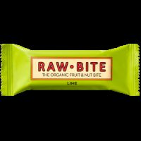 Baton fara gluten cu lime, 50 g, Rawbite