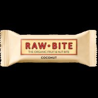 Baton Bio fara gluten cu nuca de cocos, 50 g, Rawbite