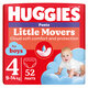 Scutece Little Movers Pants Boy, Nr. 4, 9-14 kg, 52 bucati, Huggies 801173