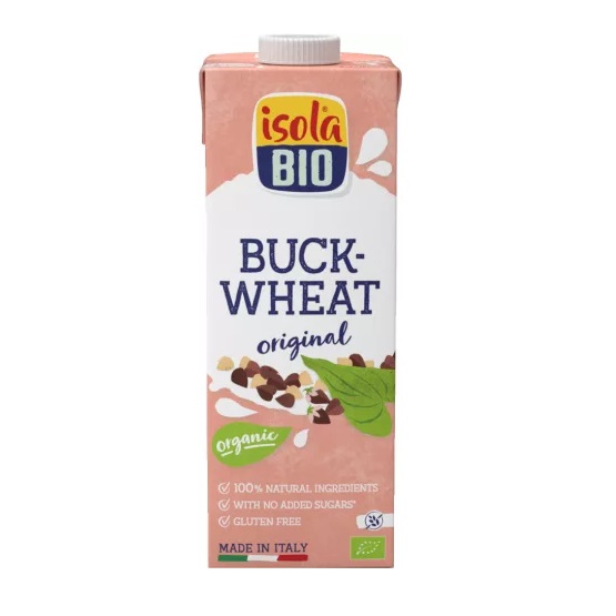 Bautura vegetala din hrisca, 1 L, Isola Bio