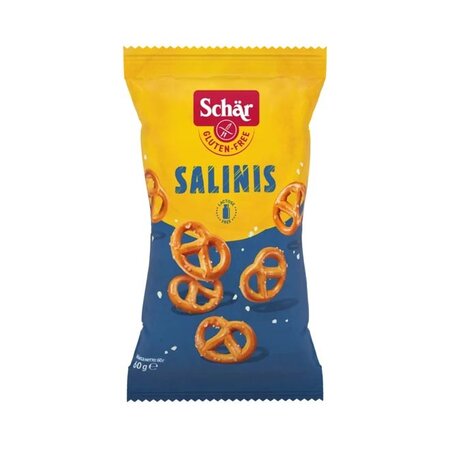 Covrigei sarati fara gluten Salinis Prezel, 60 gr, Dr. Schar