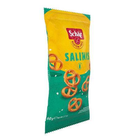 Covrigei sarati fara gluten Salinis Prezel, 60 gr, Dr. Schar 629258