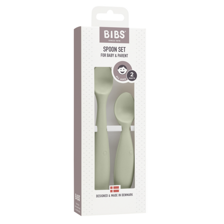 Set 2 lingurite, Sage, Bibs 541011