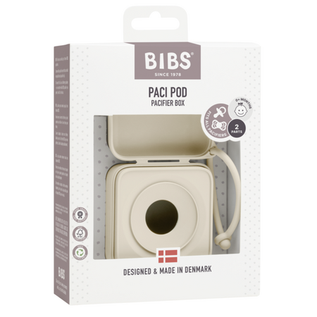 Cutie multifuctionala pentru depozitare suzete, Ivory, Bibs 541073