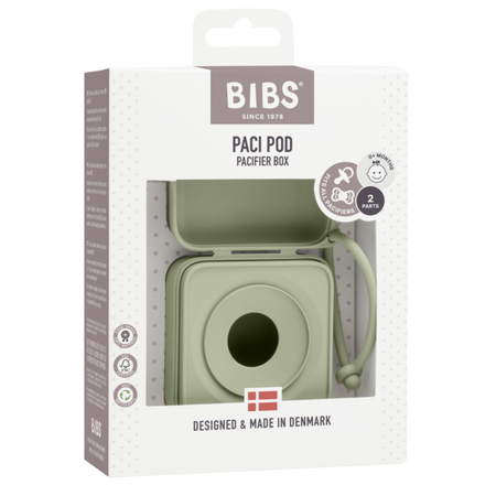 Cutie multifuctionala pentru depozitare suzete, Sage, Bibs 541084