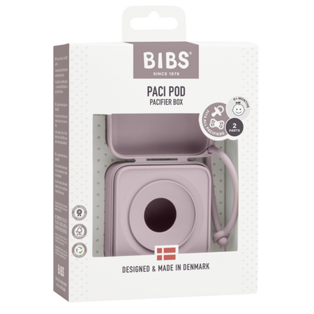 Cutie multifuctionala pentru depozitare suzete, Dusky Lilac, Bibs 541095