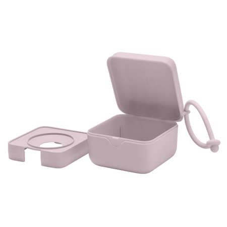 Cutie multifuctionala pentru depozitare suzete, Dusky Lilac, Bibs 541097