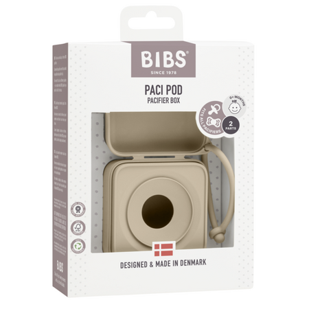 Cutie multifuctionala pentru depozitare suzete, Vanilla, Bibs 541100