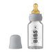 Set complet biberon anticolici din sticla, 110 ml, Cloud, Bibs 541129