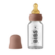 Set complet biberon anticolici din sticla, 110 ml, Woodchuck, Bibs 541139