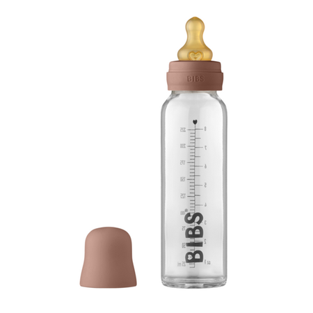 Set complet biberon anticolici din sticla, 225 ml, Woodchuck