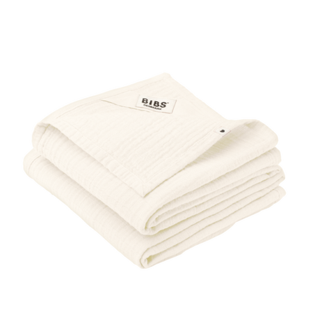 Set 2 museline, 70x70 cm, Ivory