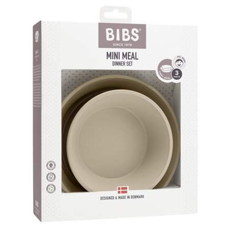 Set farfurii pentru diversificare si hranire, Vanilla, Bibs 541153