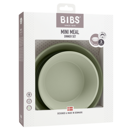 Set farfurii pentru diversificare si hranire, Sage, Bibs 541157