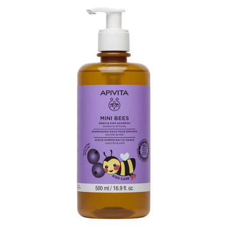Sampon pentru copii cu extract din afine si miere, 500 ml