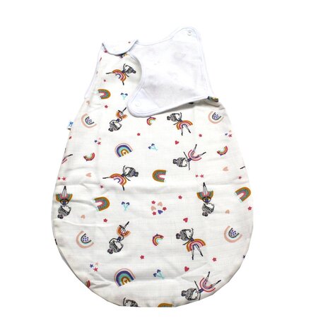 Sac de dormit muselina, Inghetata, 0 - 3 luni, Baltic Bebe 587732