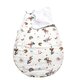 Sac de dormit muselina, Inghetata, 0 - 3 luni, Baltic Bebe 587732