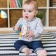 Jucarie mini tamburina din lemn, +3 luni, Baby Einstein 541320