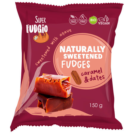 Caramele Bio cu aroma de caramel si curmale