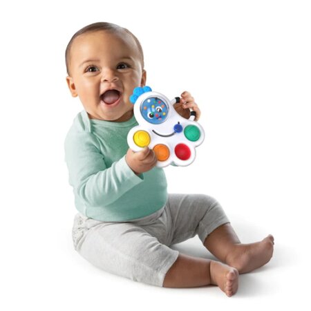 Jucarie senzoriala si pentru dentitie, +6 luni, Caracatita Opus, Baby Einstein 541350