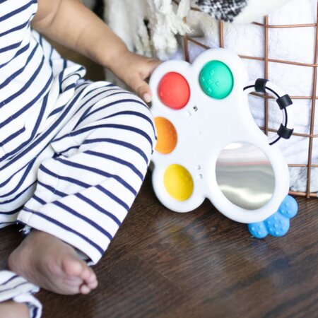 Jucarie senzoriala si pentru dentitie, +6 luni, Caracatita Opus, Baby Einstein 541354