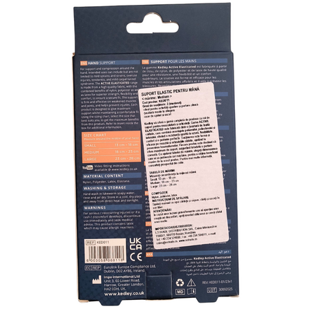 Suport elastic pentru incheietura mainii, marimea M, 1 bucata, Kedley 790970