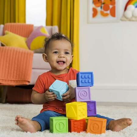 Jucarie cuburi multicolore, Bright Starts 541472
