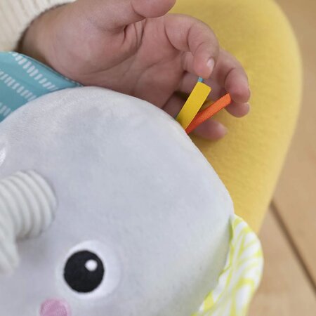 Jucarie intercativa Hug a Bye Baby Elephant, +0 luni, Bright Starts 541486