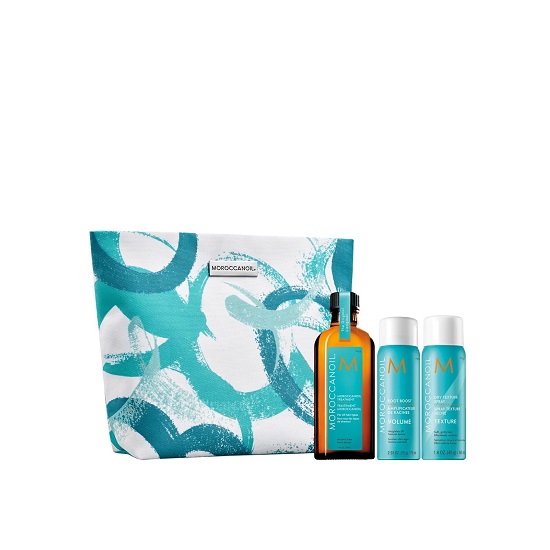 Set Spring Dreaming of Volume, Moroccanoil