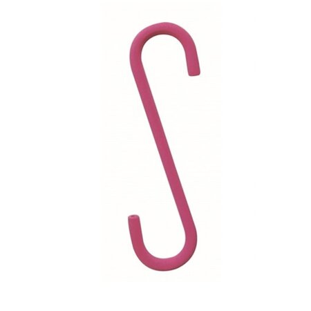 Carlig tip S pentru agatare, 20 cm, Roz
