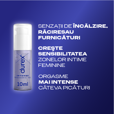 Gel orgasmic Intense, 10 ml, Durex 682687