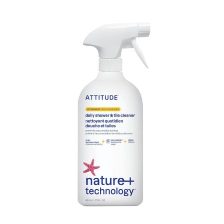 Solutie de curatat zona dusului cu Citrice, 800 ml, Attitude